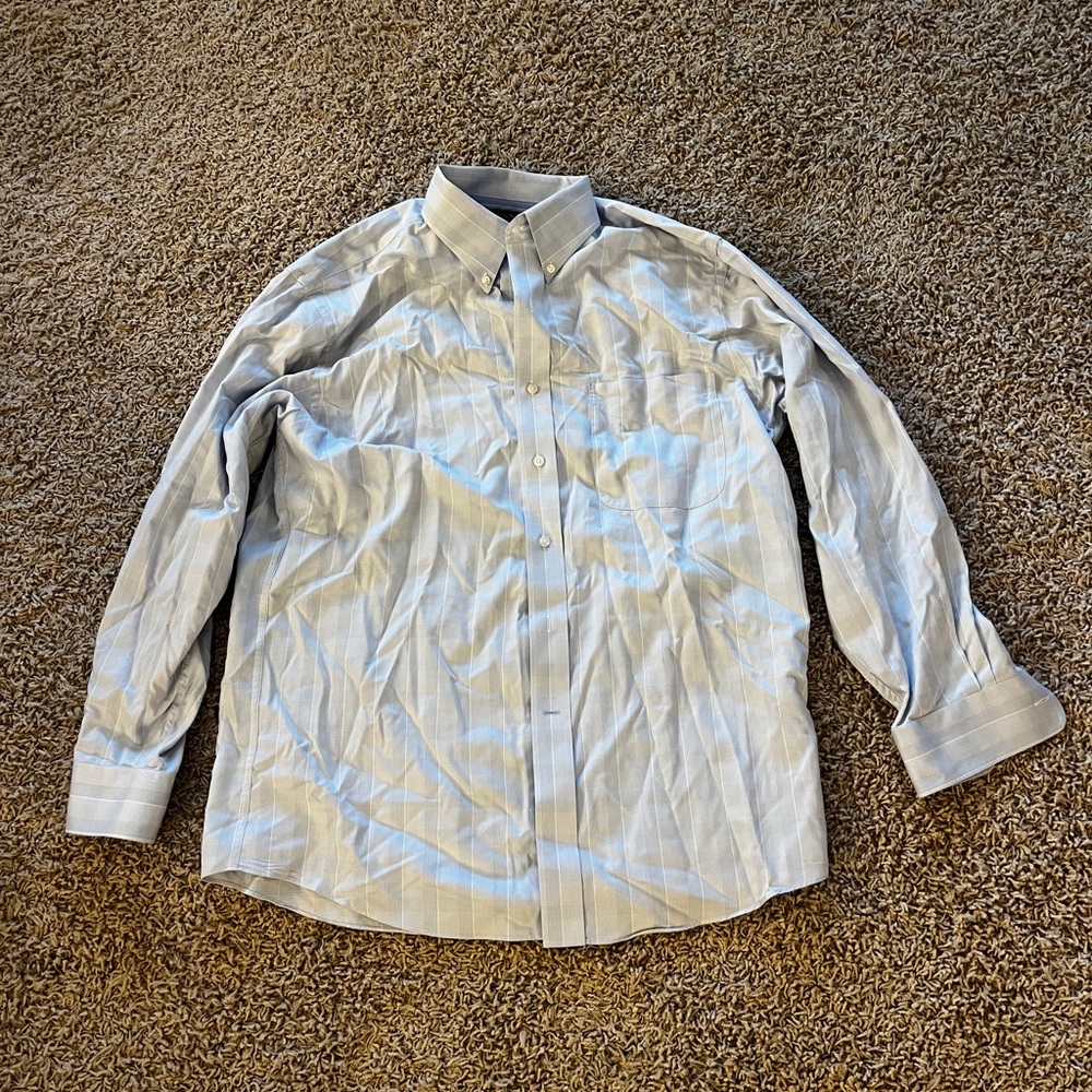Joseph A Banks mens button down polo - medium